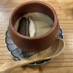 Sushi Sakaba Saji - お通しの茶碗蒸し