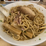 煮干らーめん 川むら - まぜそば混ぜ後