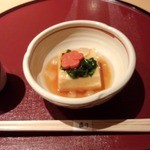 Tousaku Bekkan - 籠盛りの前にでてくる卵豆腐