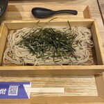 中村麺兵衛 - いつもは海苔なし、この日は特別、海苔たっぷり