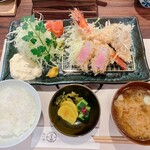 とんかつ 蒼樹 - ◎蒼樹のMIXフライ