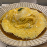 なにわカレー商会 おだし - ええ感じのとろみ具合の卵焼き