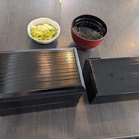 鰻 若松 - 重箱3つ