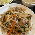 中華料理 秀林 - レバニラ