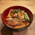 Akasaka Tei - うなぎ&赤豚丼 1600円