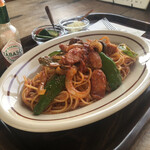 雀家 - お野菜ゴロゴロ大きめのウィンナー純喫茶を彷彿させる懐かしい味。