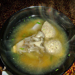 Shouhouen - 夕食（川がにのつみれ汁）（２００９年１１月）