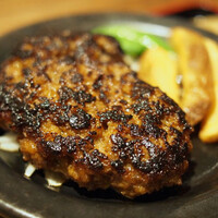 和牛料理 要 - 黒毛和牛100%ハンバーグステーキ定食