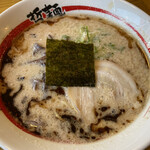 哲麺 縁 - 豚骨醤油ラーメン 550円