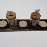 Takumi - 使用する香料などを事前に出してくれる。これは面白い趣向。