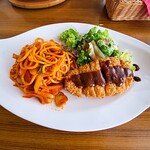 小十郎グリル昔ながらの洋食屋 - ナポリカツ1,050円