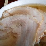 青竹手打ラーメン 日向屋 - チャーシュー　アップ