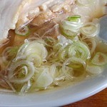 青竹手打ラーメン 日向屋 - ネギ