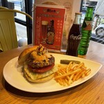 エアーズバーガー カフェアンドデリバリー - エビとアボカドバーガー