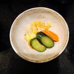 とんかつあさくら - お新香