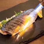 Grilled mackerel