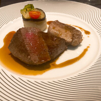 地球星 - 牛フィレ肉と豚フィレ肉