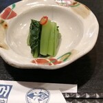 百々亭 - 野沢菜
