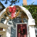 ケープコッド・クックオフ - （2012/12月）店頭のクリスマス飾り