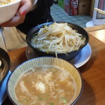 Jankuya Tetsu - 1日限定　２０食つけ麺　野菜ちょい増