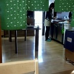 そば仁 - 厨房です