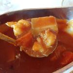 ラ・メール ザ クラシック - ランチ。伊勢海老、アワビ、蟹のカレー