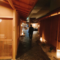 京都 つる家 - こんな感じで個室ばかり