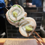 YAKITORI 燃 es - 何気に手間の掛かる一品も沼能君の手に掛かればお手の物！もうレギュラー的一本に定着ですね！決して栄え狙いでは無い事を付け加えて置きます！笑笑