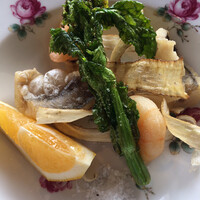 大磯迎賓舘 - ［温菜］
                    　-大磯カマスと旬野菜のフリット