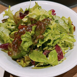 焼肉あきら - さっぱり塩ドレッシンググリーンのサラダ