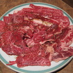 絵のある街 - 何が何だか分らない感じだけど^^;
      
      中落ちカルビに大判カルビにロースにサーロイン切り落とし！