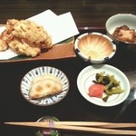 Hana zen - とり天　九州文化定食　2012.12