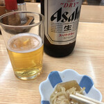 ときわ食堂 - 瓶ビール大(560円)