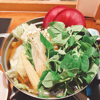 しゃぶしゃぶ KINTAN 代官山本店 - 野菜はおかわりできる