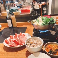 しゃぶしゃぶ KINTAN 代官山本店 - しゃぶしゃぶセット