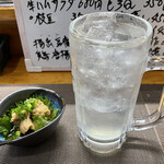 食彩厨房 甚兵衛 - レモンサワー