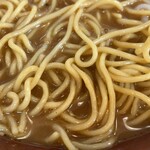 ラーメン 横綱 - 麵アップ