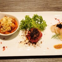 鉄板焼katakago - 前菜盛り合わせ