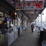 北田商店 - 宇治川商店街のアーケードに、古風な電飾看板がいかにもそそります・・・