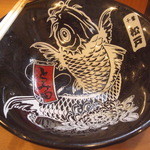 中華蕎麦 とみ田 - 麺の入っていた丼