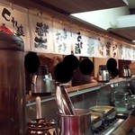 つけ麺 きらり - 店内の様子！満席だぜぇ～い！(・。・;