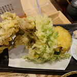 そば処 福そば - 宝慶寺そばの舞茸天ぷら