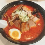 ラーメン屋 福八 - 辛口味噌チャーシューメン