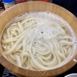 丸亀製麺 - 釜揚げ大 サービス中にて１４０円