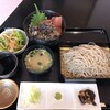 Wagao Kei Gyo Rou - 生サバ&本鮪漬け丼 蕎麦セット