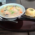 暖龍 - 私のラーメンランチ1045円税込ですってぇ～♪