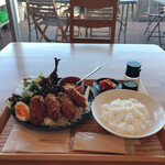 cafe オーマチ - 外を眺めながらランチ♫