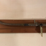 樅峰苑 - 廊下の長押に螺鈿の長刀