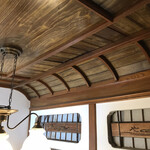 樅峰苑 - 階段室の天井