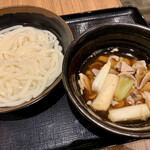 本場さぬきうどん 親父の製麺所 - 肉汁うどん肉２倍　麺大盛り